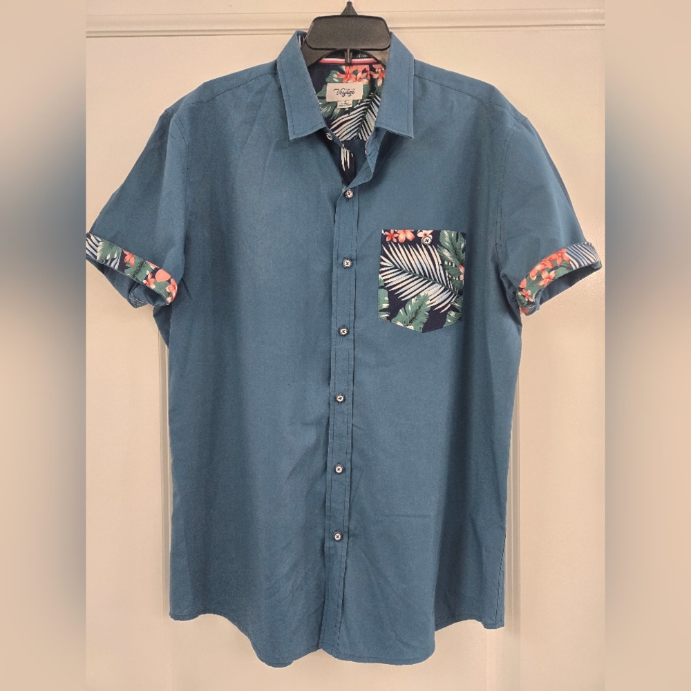 Voyage Craft+Flow Short-sleeve Button-down